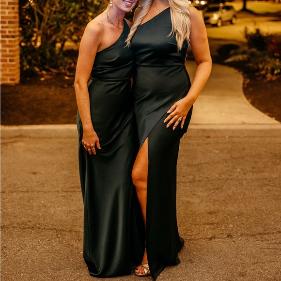 BHLDN Dylan Satin Charmeuse Maxi Dress - Picture 14 of 14